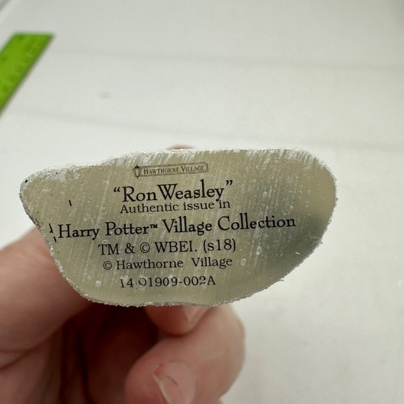 Harry Potter Hawthorne Village Bradford Exchange Honeydukes Ron Weasley Decor - Picture 8 of 15